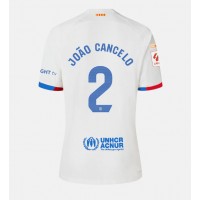 Pánský Fotbalový dres Barcelona Joao Cancelo #2 2023-24 Venkovní Krátký Rukáv